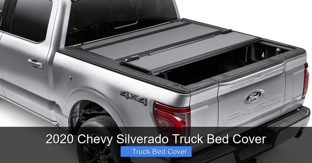 2020 Chevy Silverado Truck Bed Cover