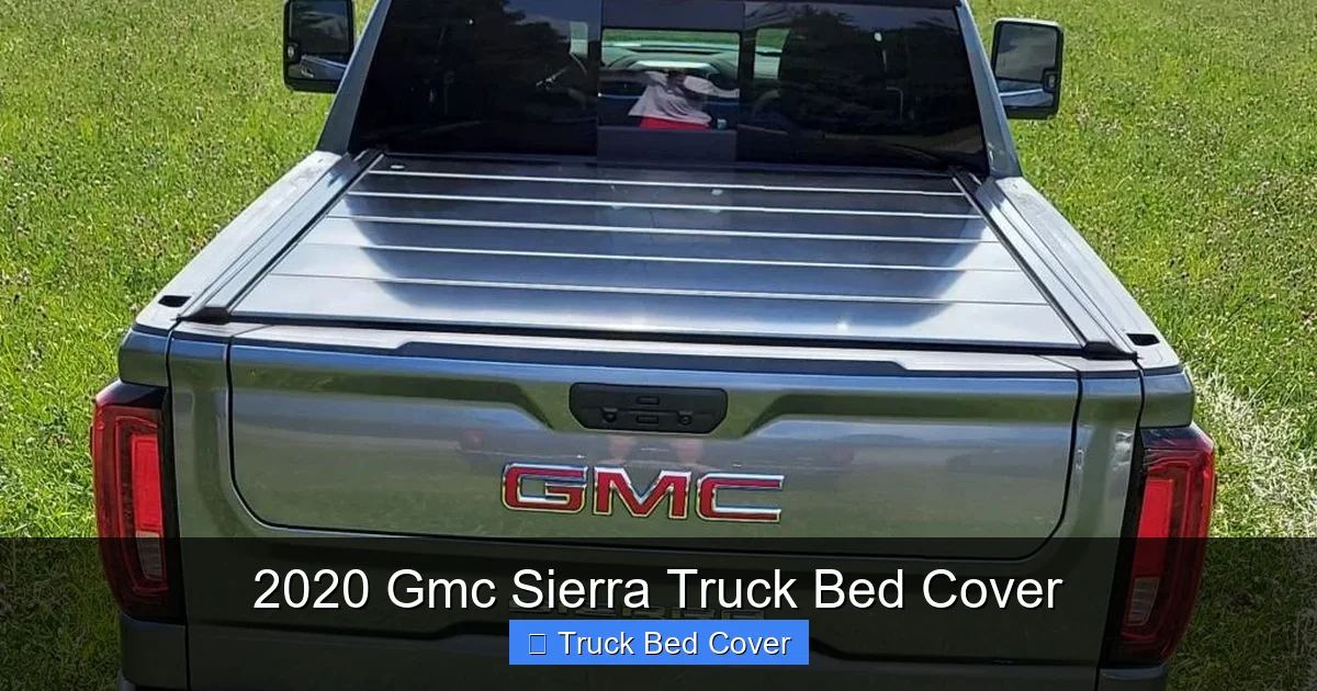 2020 Gmc Sierra Truck Bed Cover
