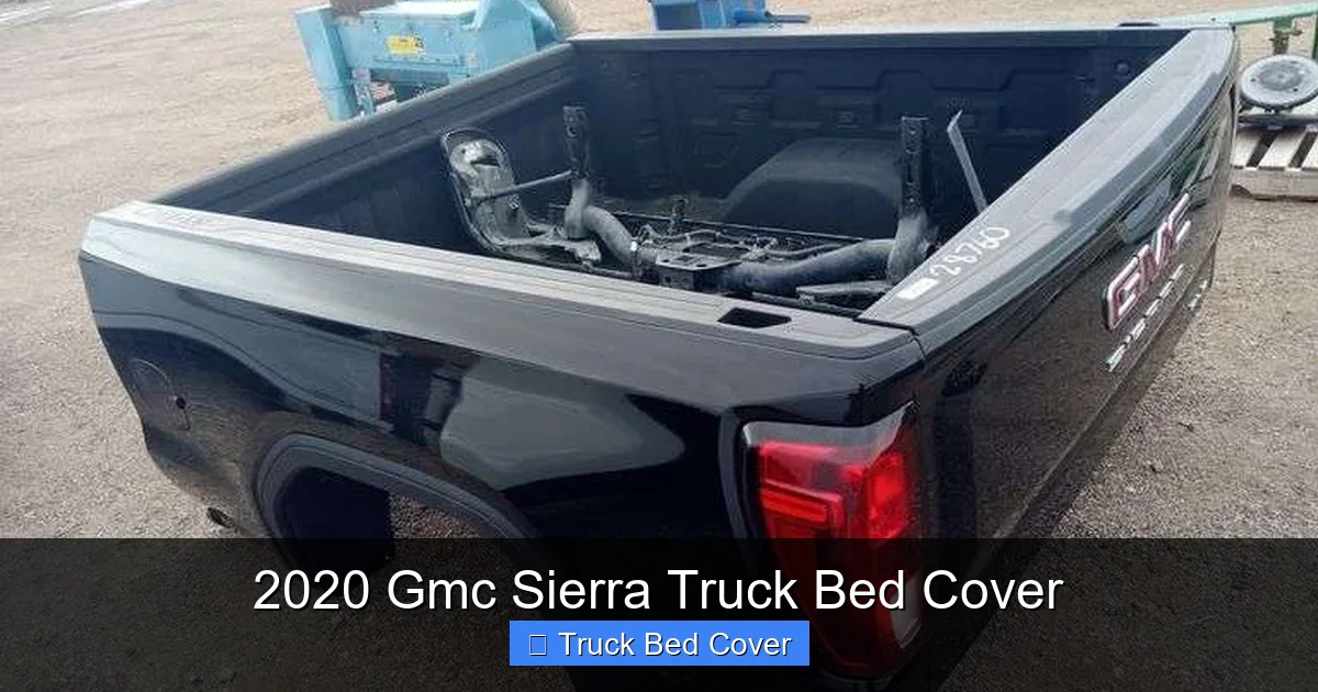 2020 Gmc Sierra Truck Bed Cover