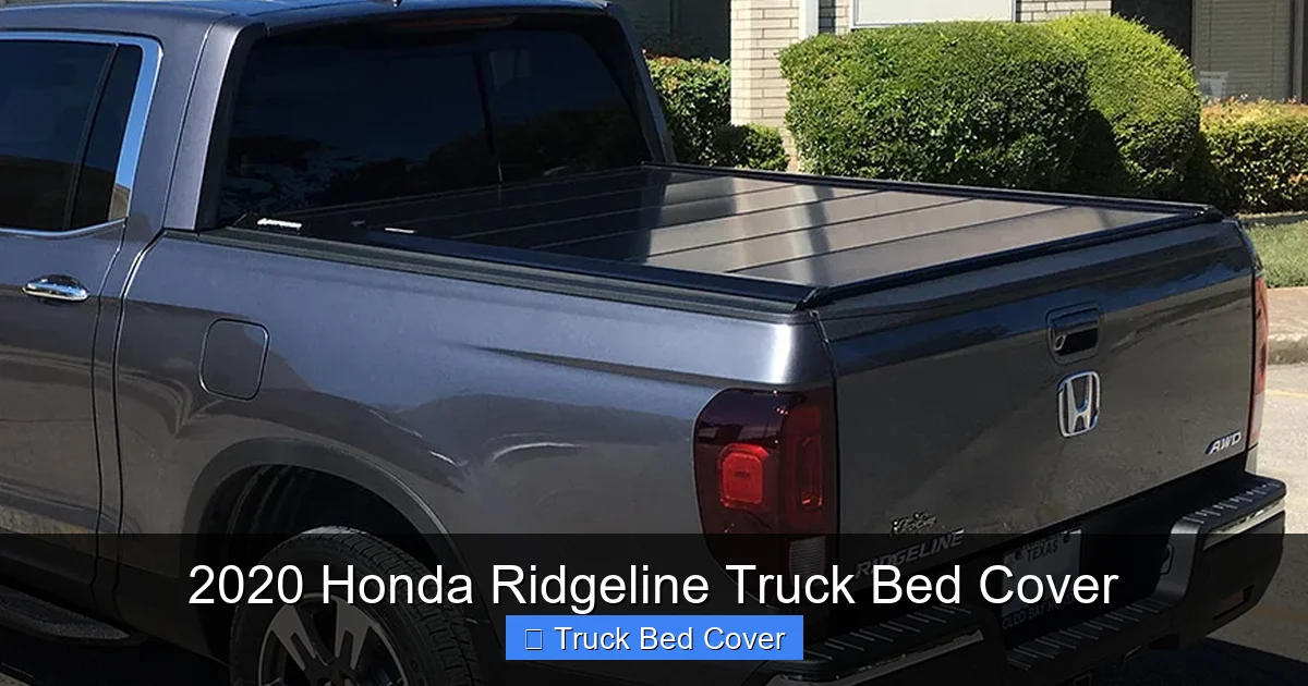 2020 Honda Ridgeline Truck Bed Cover