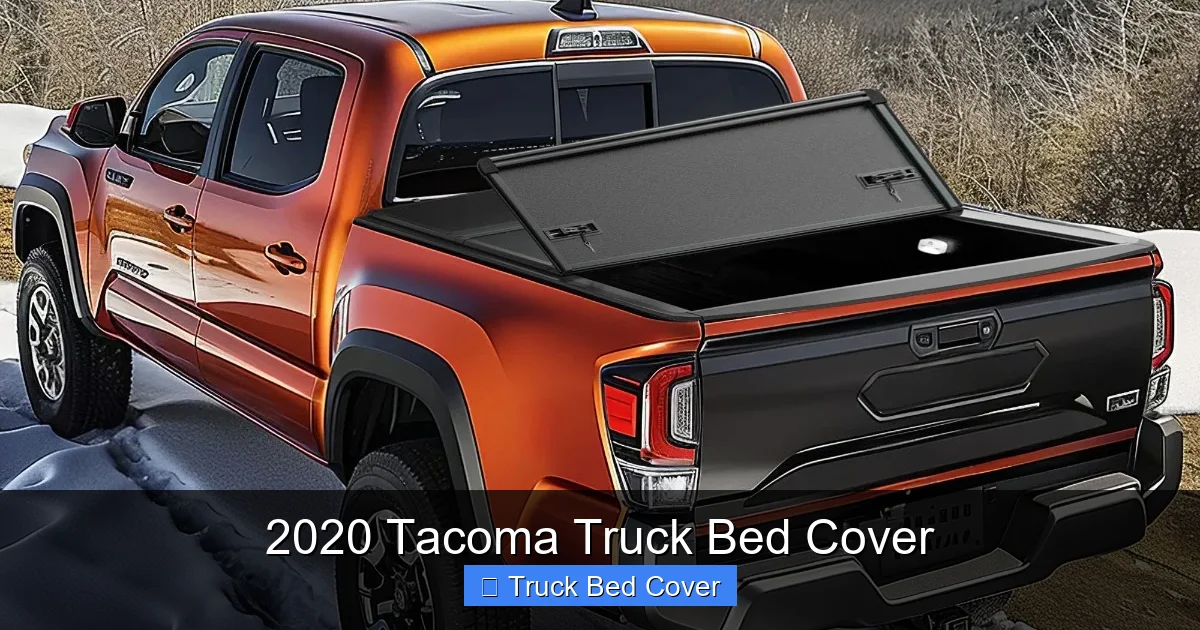 2020 Tacoma Truck Bed Cover