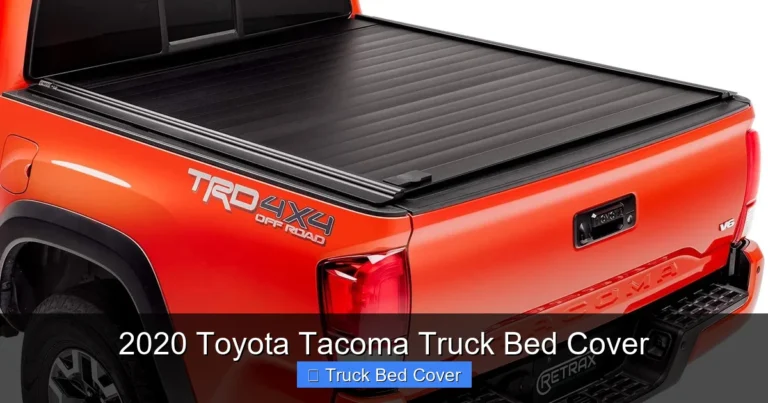 2020 Toyota Tacoma Truck Bed Cover