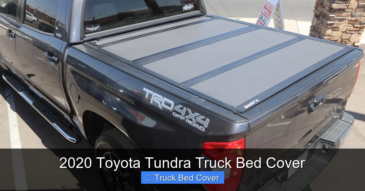 2020 Toyota Tundra Truck Bed Cover