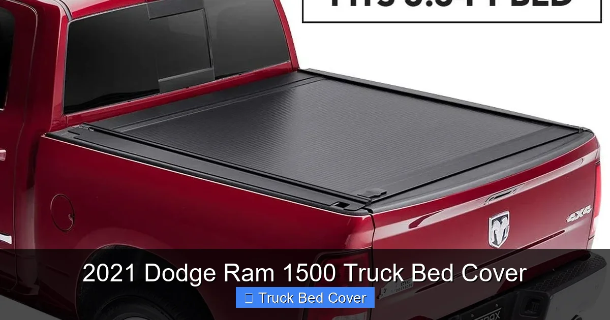 2021 Dodge Ram 1500 Truck Bed Cover