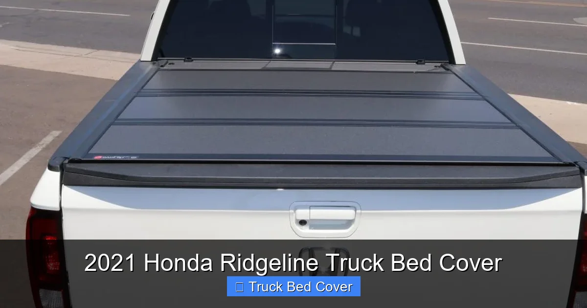 2021 Honda Ridgeline Truck Bed Cover