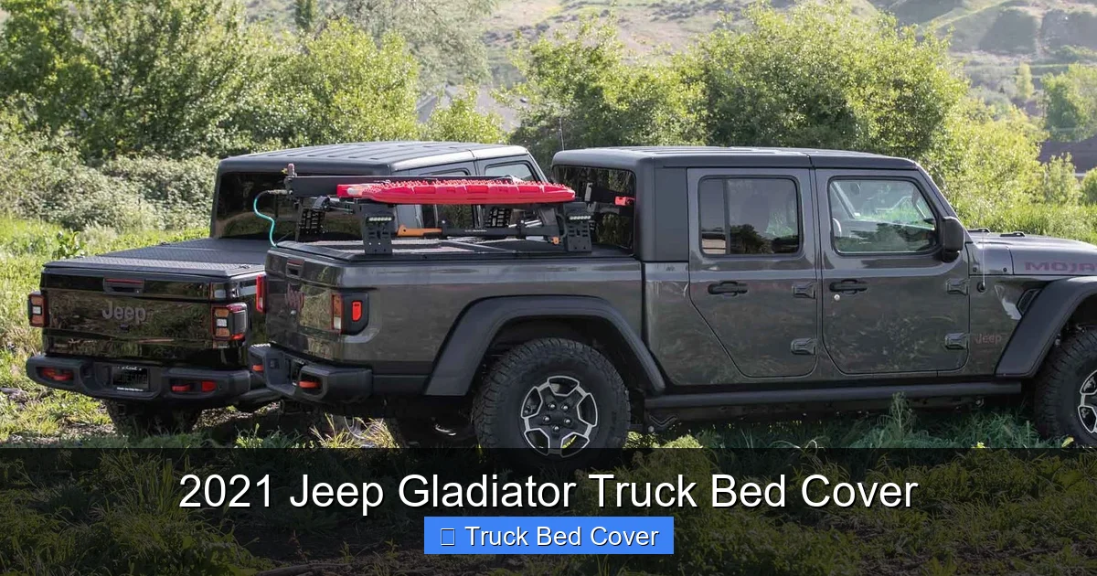 2021 Jeep Gladiator Truck Bed Cover