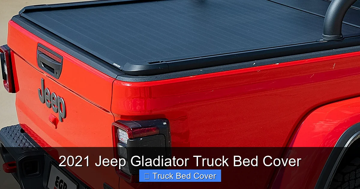 2021 Jeep Gladiator Truck Bed Cover