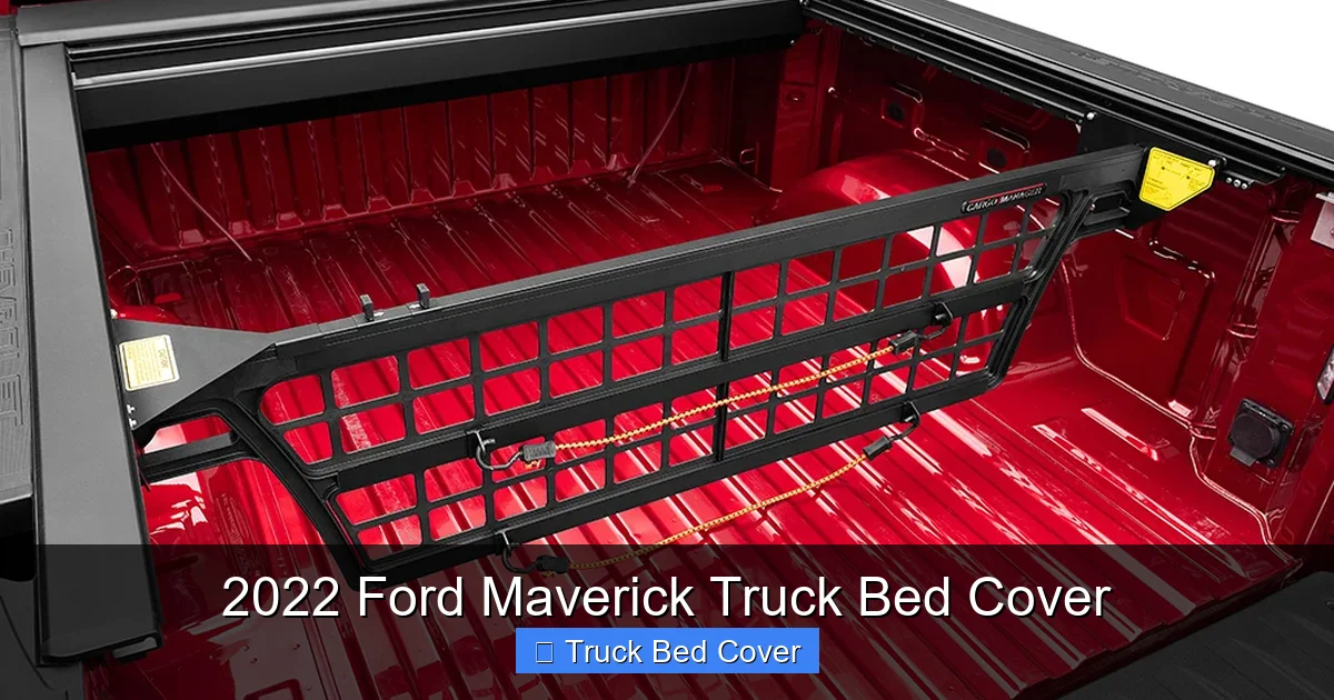 2022 Ford Maverick Truck Bed Cover