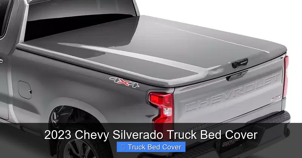 2023 Chevy Silverado Truck Bed Cover
