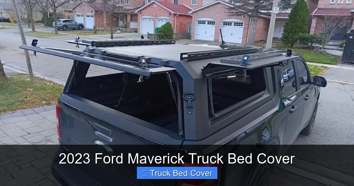 2023 Ford Maverick Truck Bed Cover