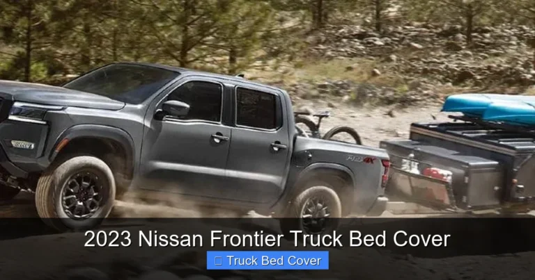 2023 Nissan Frontier Truck Bed Cover