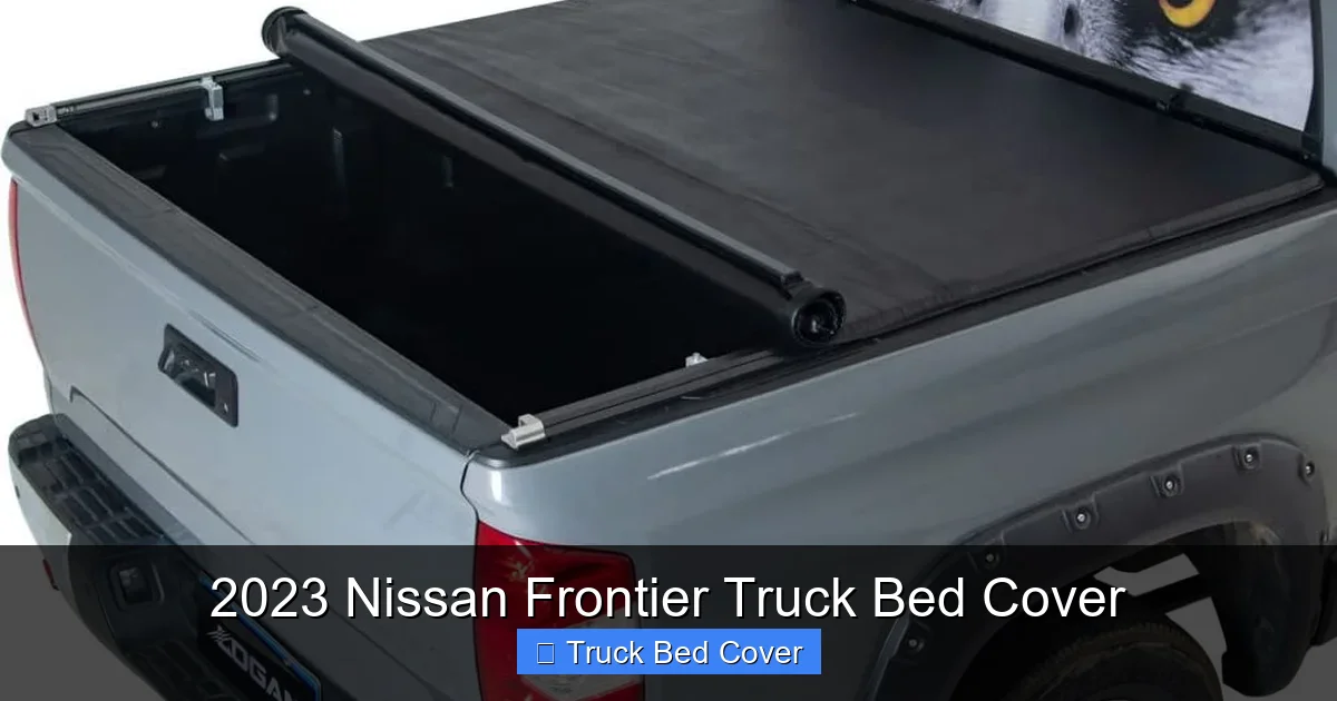 2023 Nissan Frontier Truck Bed Cover