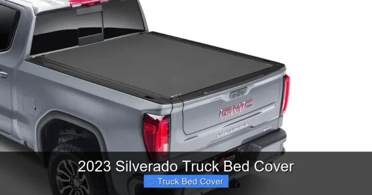 2023 Silverado Truck Bed Cover