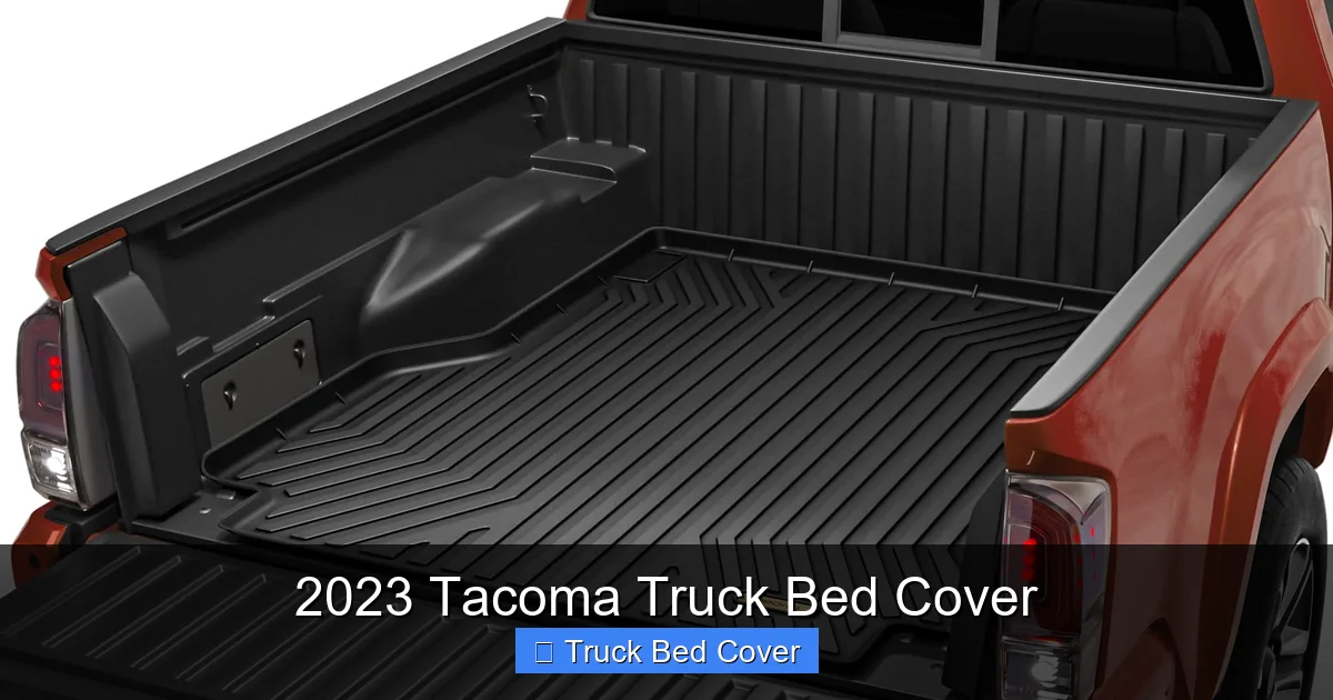 2023 Tacoma Truck Bed Cover