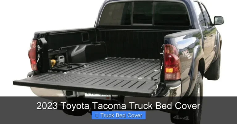 2023 Toyota Tacoma Truck Bed Cover