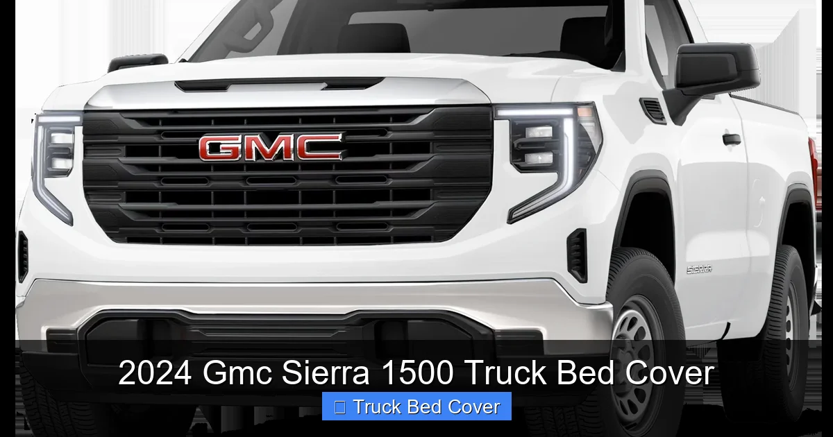 2024 Gmc Sierra 1500 Truck Bed Cover