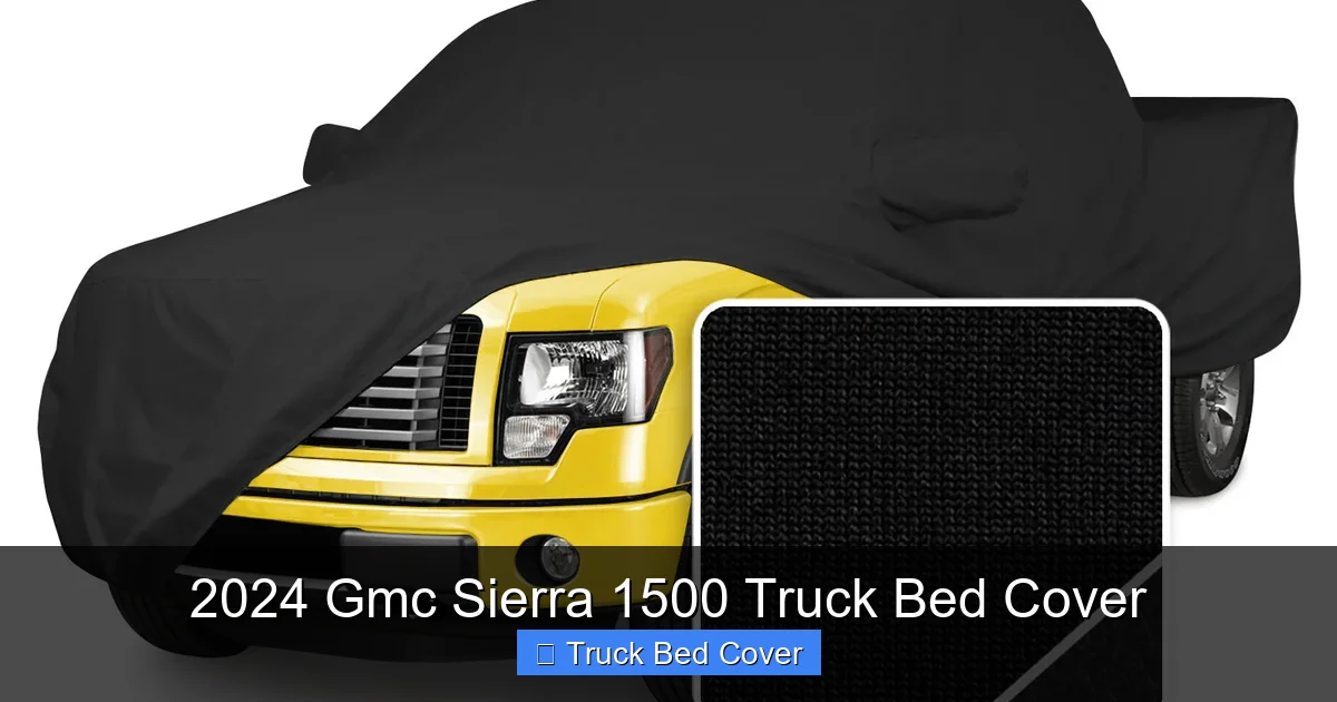 2024 Gmc Sierra 1500 Truck Bed Cover