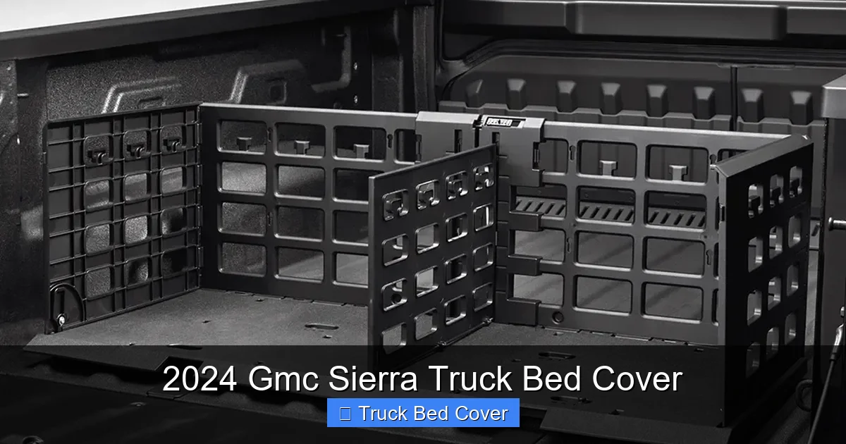 2024 Gmc Sierra Truck Bed Cover