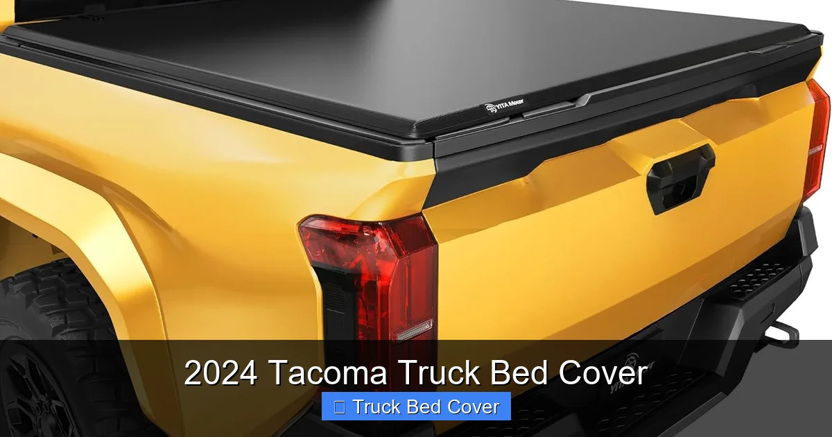 2024 Tacoma Truck Bed Cover