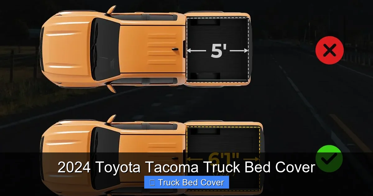 2024 Toyota Tacoma Truck Bed Cover