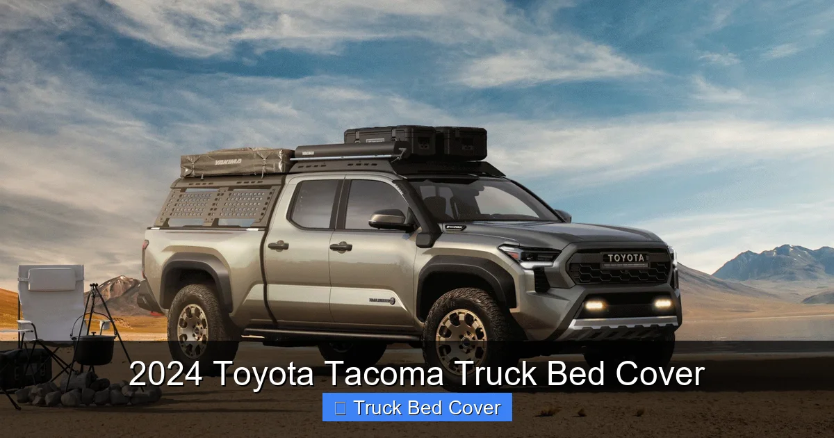 2024 Toyota Tacoma Truck Bed Cover