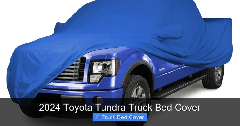 2024 Toyota Tundra Truck Bed Cover