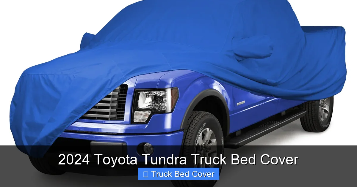 2024 Toyota Tundra Truck Bed Cover