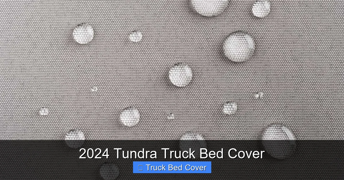 2024 Tundra Truck Bed Cover