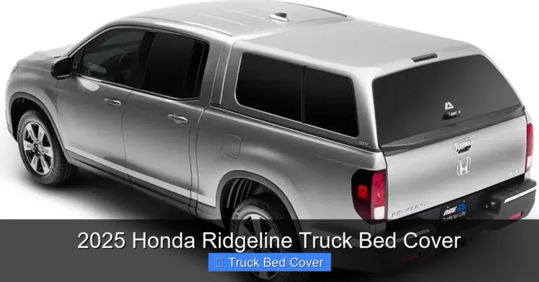 2025 Honda Ridgeline Truck Bed Cover