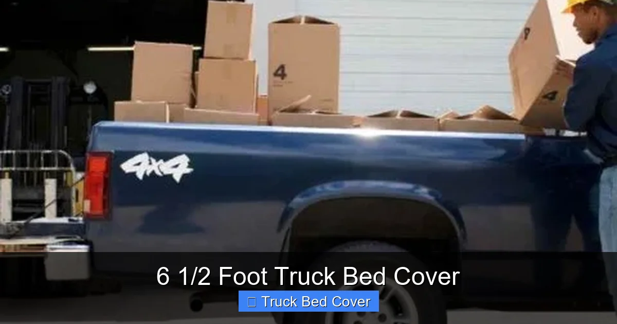 6 1/2 Foot Truck Bed Cover