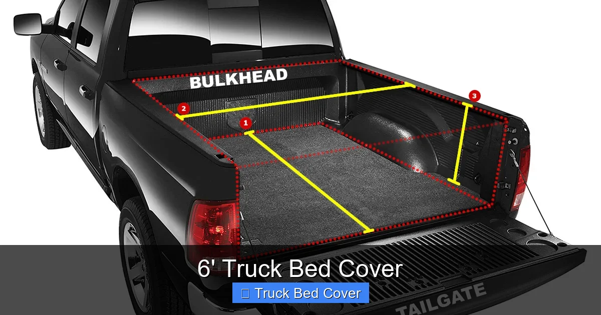 6' Truck Bed Cover