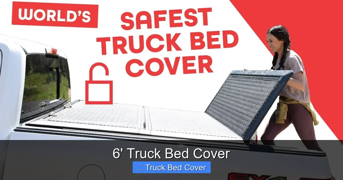 6' Truck Bed Cover