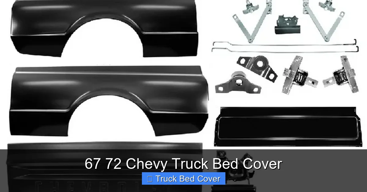 67 72 Chevy Truck Bed Cover