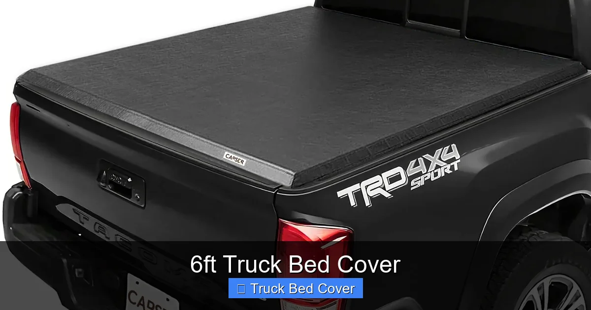 6ft Truck Bed Cover