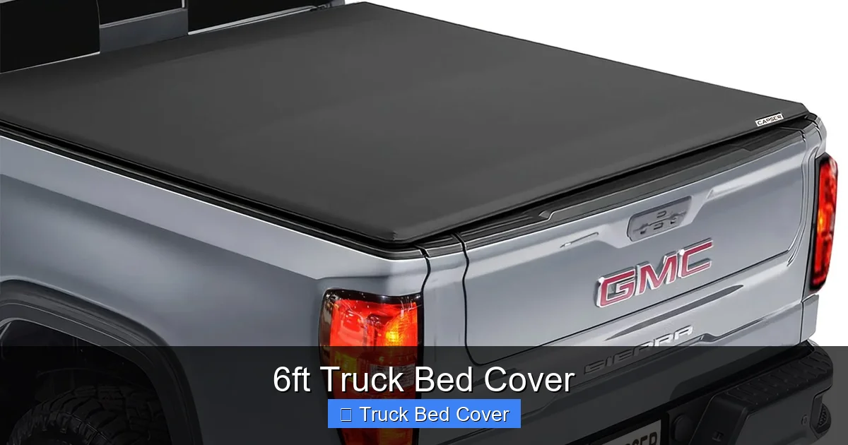 6ft Truck Bed Cover