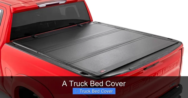 A Truck Bed Cover