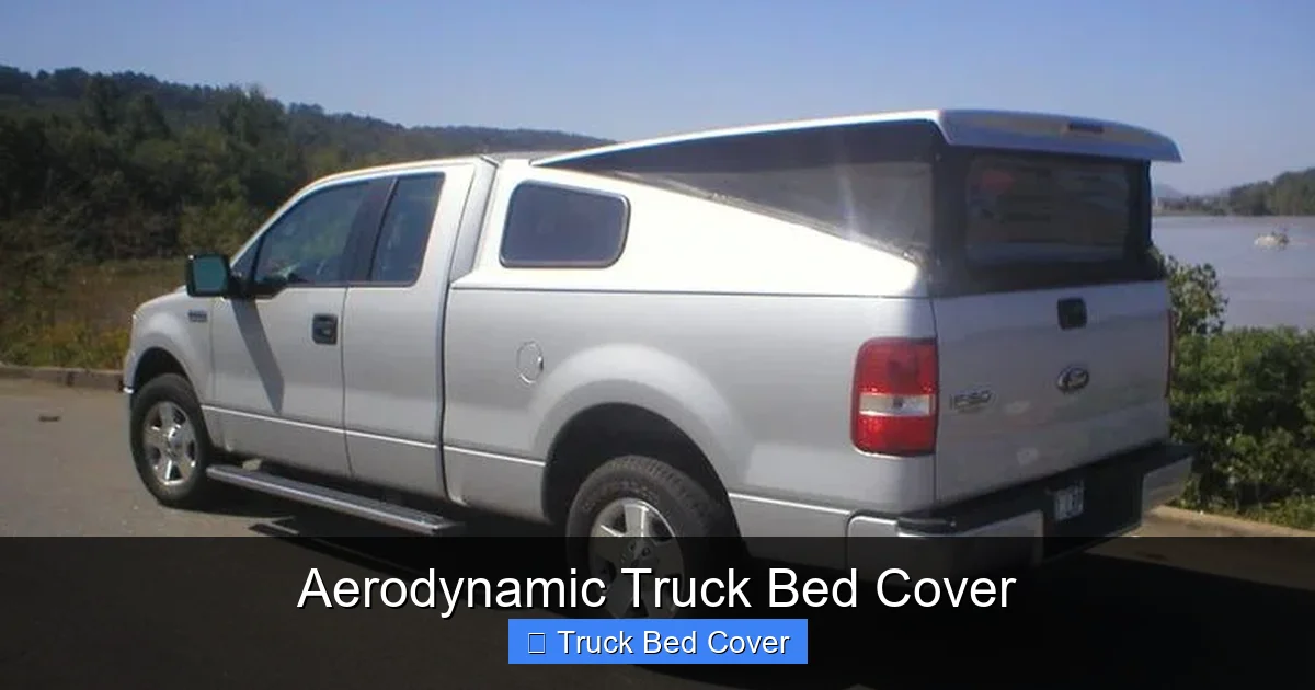 Aerodynamic Truck Bed Cover