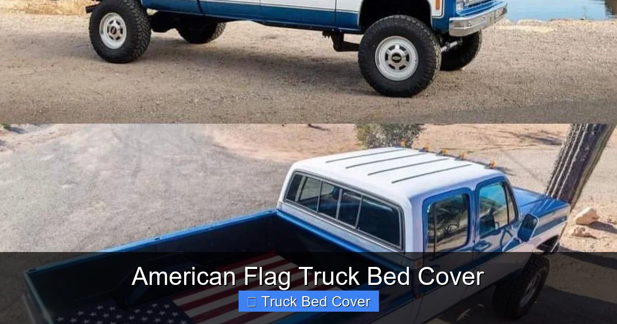 American Flag Truck Bed Cover