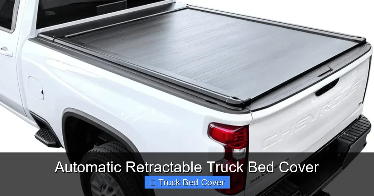 Automatic Retractable Truck Bed Cover