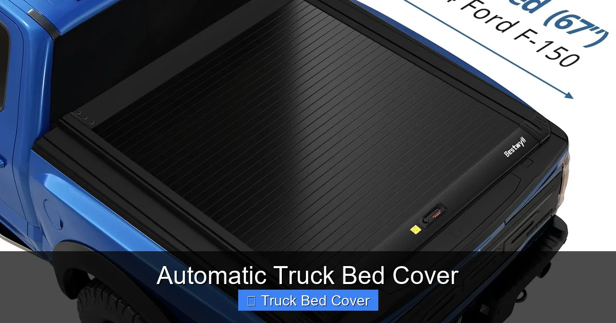 Automatic Truck Bed Cover