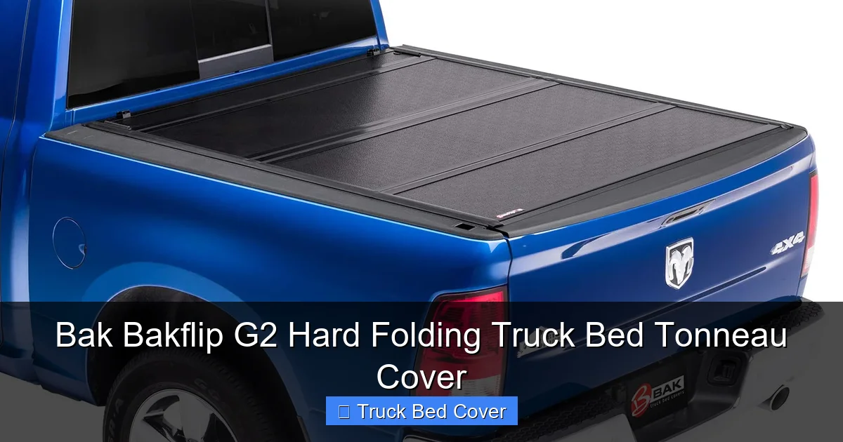 Bak Bakflip G2 Hard Folding Truck Bed Tonneau Cover