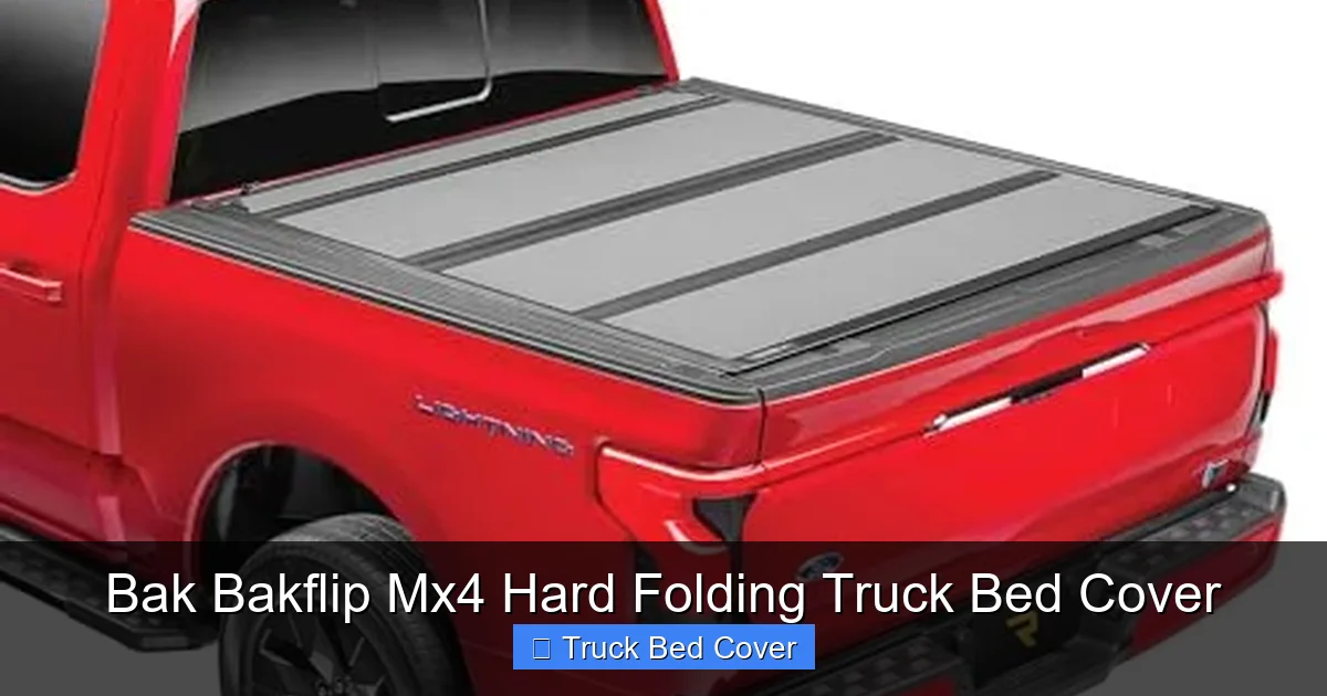 Bak Bakflip Mx4 Hard Folding Truck Bed Cover