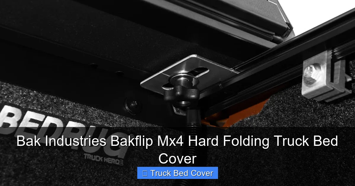 Bak Industries Bakflip Mx4 Hard Folding Truck Bed Cover