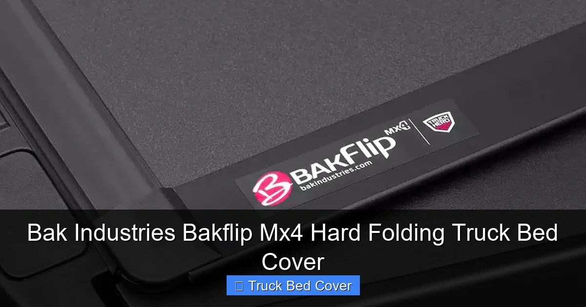 Bak Industries Bakflip Mx4 Hard Folding Truck Bed Cover