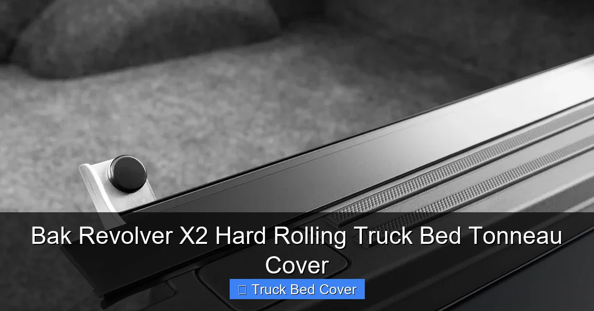 Bak Revolver X2 Hard Rolling Truck Bed Tonneau Cover