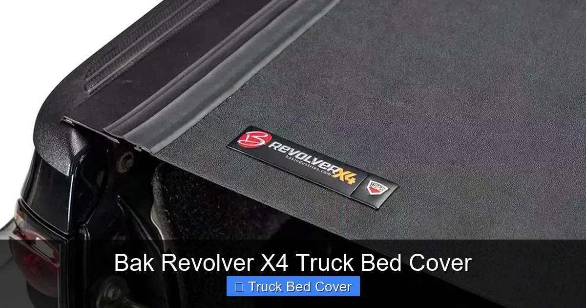 Bak Revolver X4 Truck Bed Cover