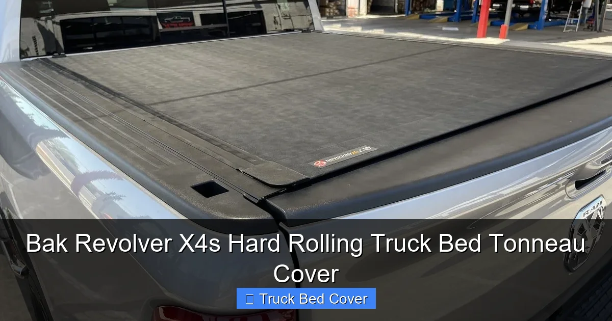 Bak Revolver X4s Hard Rolling Truck Bed Tonneau Cover