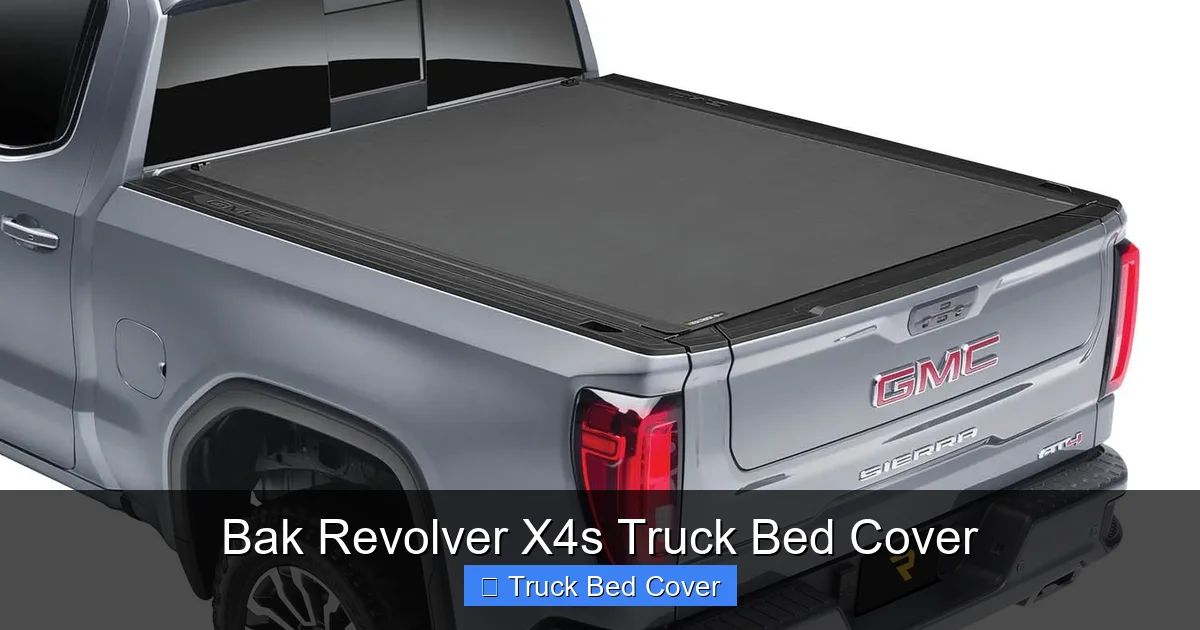 Bak Revolver X4s Truck Bed Cover