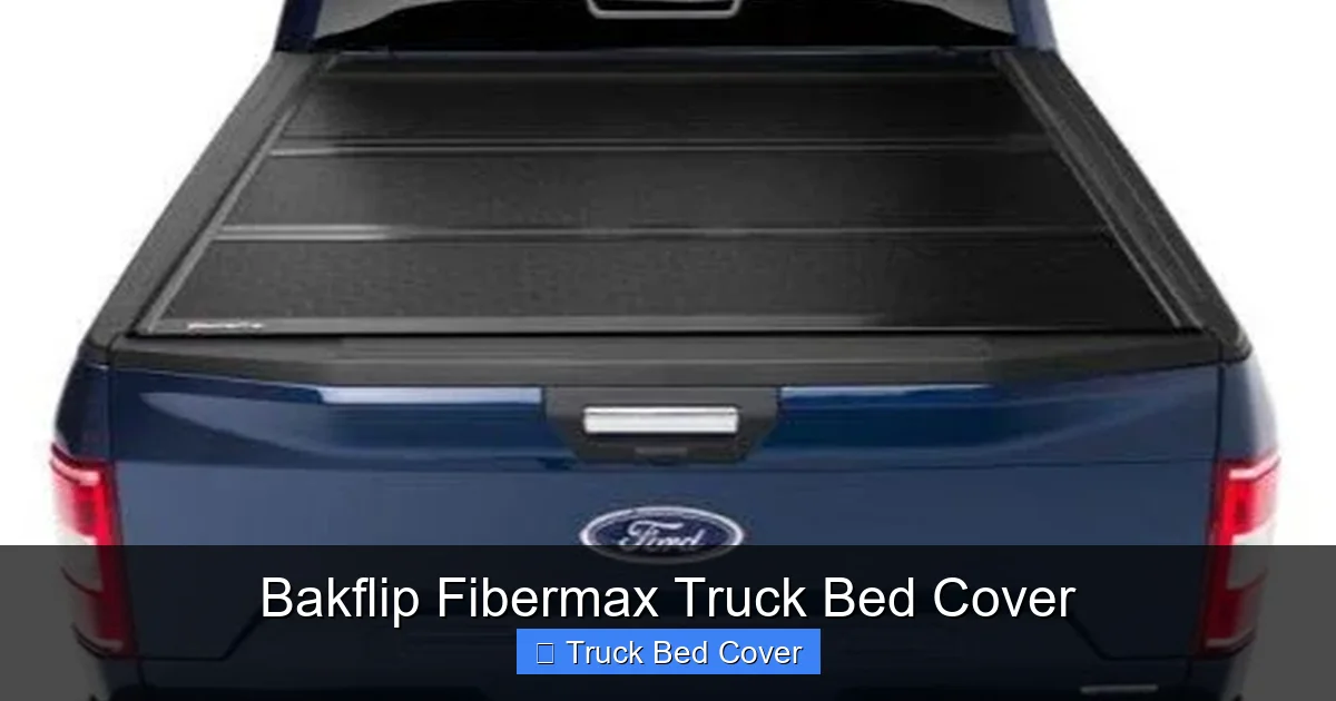 Bakflip Fibermax Truck Bed Cover