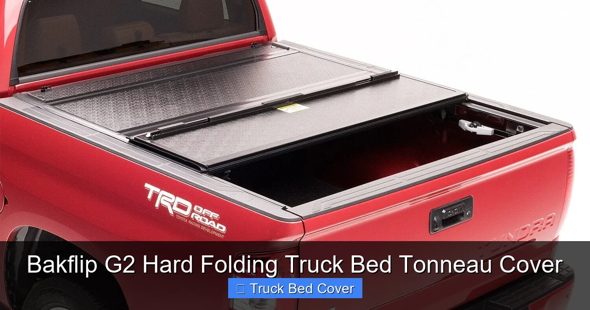 Bakflip G2 Hard Folding Truck Bed Tonneau Cover